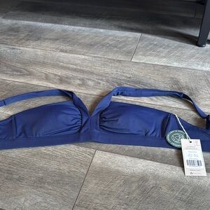 Women's Blue Bikini Top